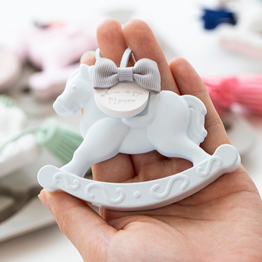 Khuôn Silicon Hình Ngựa Trojan Làm Nến Thơm/Xà Phòng/Bánh Handmade