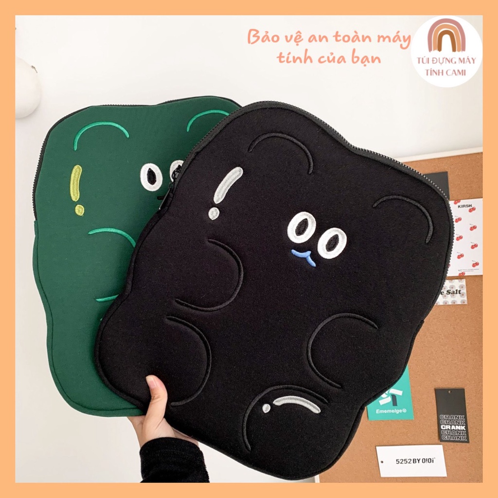 Túi Đựng Ipad Laptop Macbook Hình Gấu Dễ Thương Cho Máy 11/12/13/14 inch