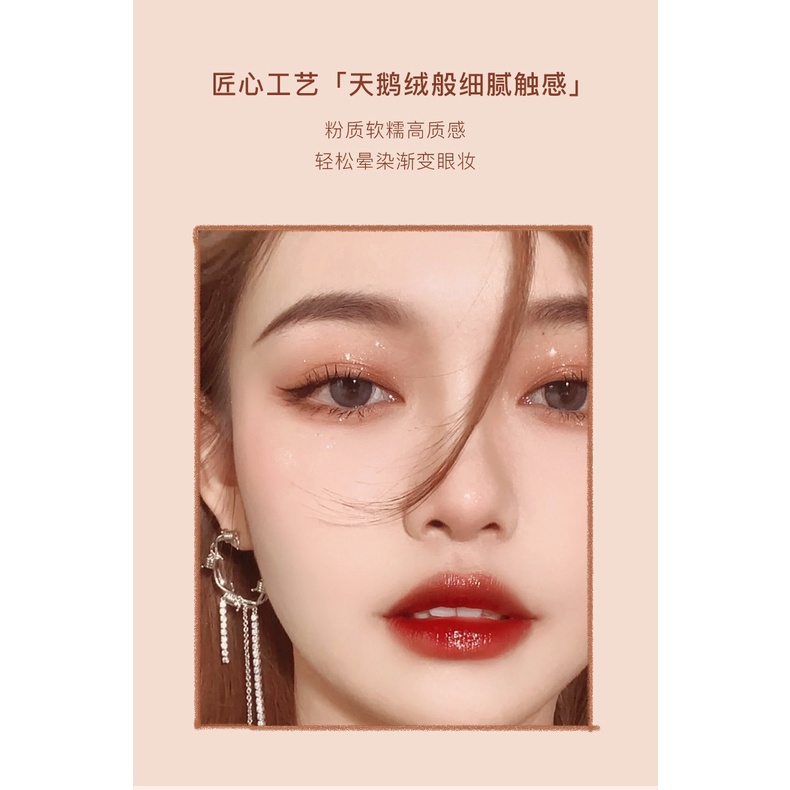 Bảng phấn mắt mini năm màu lì và ánh ngọc trai chống thấm nước có độ bóng cao một trong một | BigBuy360 - bigbuy360.vn