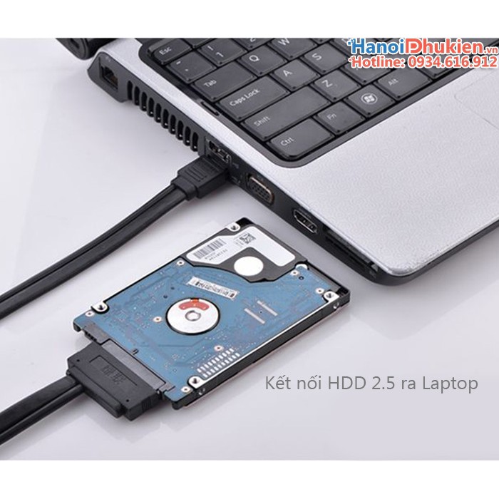 Cáp chuyển đổi eSATA combo sang SATA 2.5 (dùng cho HDD, SSD 2.5)