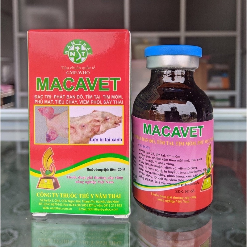Macavet dùng cho gà đá khò khè , hô hấp siêu nhạy ( ib cách dùng)