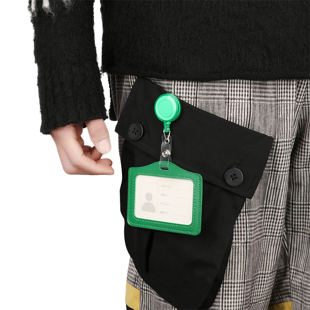 Bao da đựng thẻ 12 màu có thể thu gọn tiện dụng