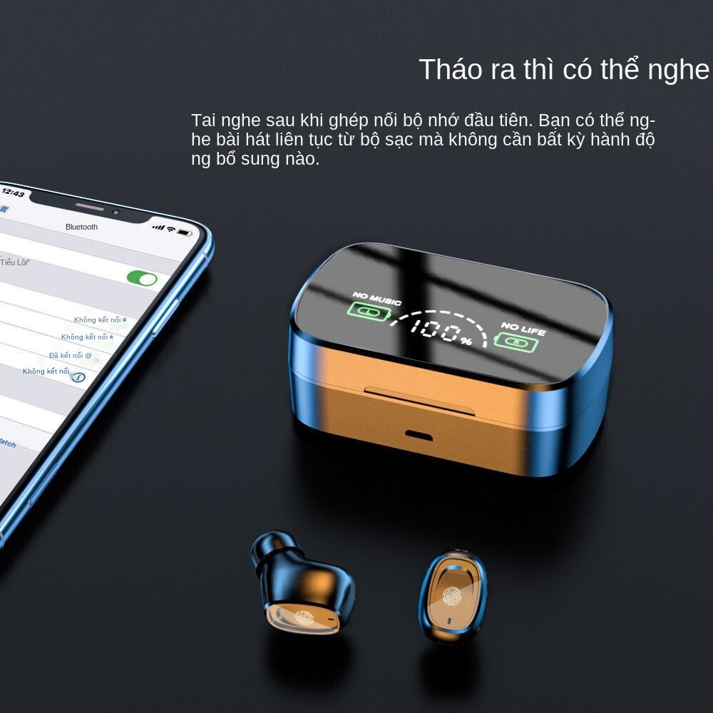 Tai Nghe Bluetooth Nhét Tai Chất Lượng Cao Cho Apple Oppo Huawei Vivo | BigBuy360 - bigbuy360.vn