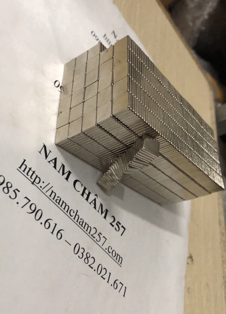 [Xả Kho 10 viên] Nam châm viên 10x10x2mm, loại nam châm trắng đất hiếm lực hút mạnh