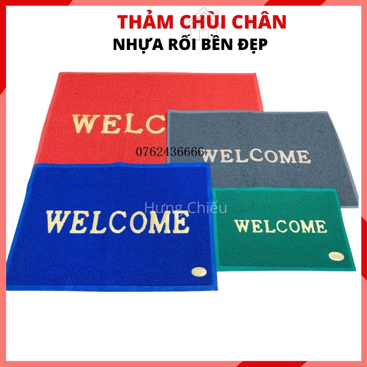 Thảm chùi chân welcome, thảm sảnh, thảm lối đi đủ cỡ