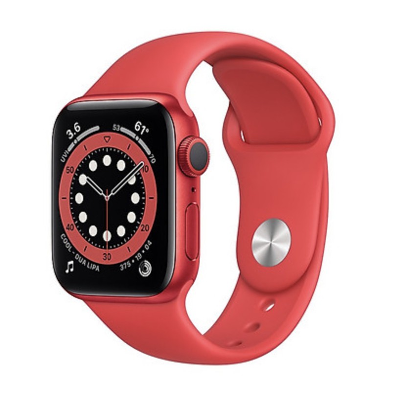 (VNA) Đồng Hồ Apple Watch Series 6 bản 40mm (Viền Nhôm & Dây Cao Su) chính hãng 100%