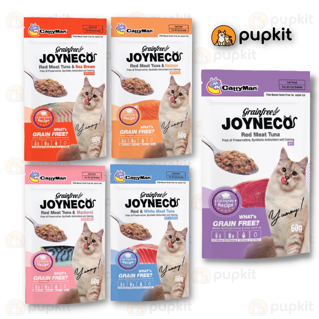 PATE MÈO JOYNECO GRAIN FREE 60G NHẬT BẢN CATTYMAN [CHÍNH HÃNG]