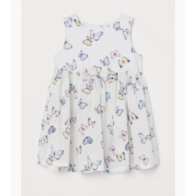 Váy H&M - Váy Cotton Bướm, Cherry Size (2Y-4Y) - H&M JP