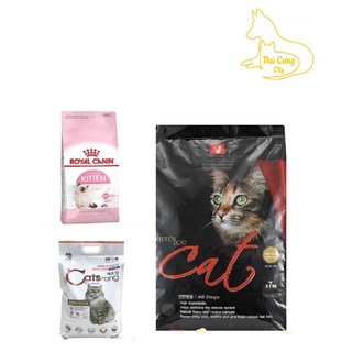 [ hạt mèo ]  Thúc ăn cho mèo Túi 1Kg] Gói Mix CATSRANG CATSEYE CANIN Tiêu Búi Lông - Tăng Cường Hệ Miễn Dịch