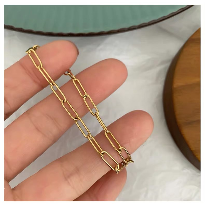 Vòng Đeo Tay Bằng Thép Titan Cao Cấp Thời Trang | Generous Vớ Chống Thấm Nước Không Dị Ứng Phong Cách Cơ Bản