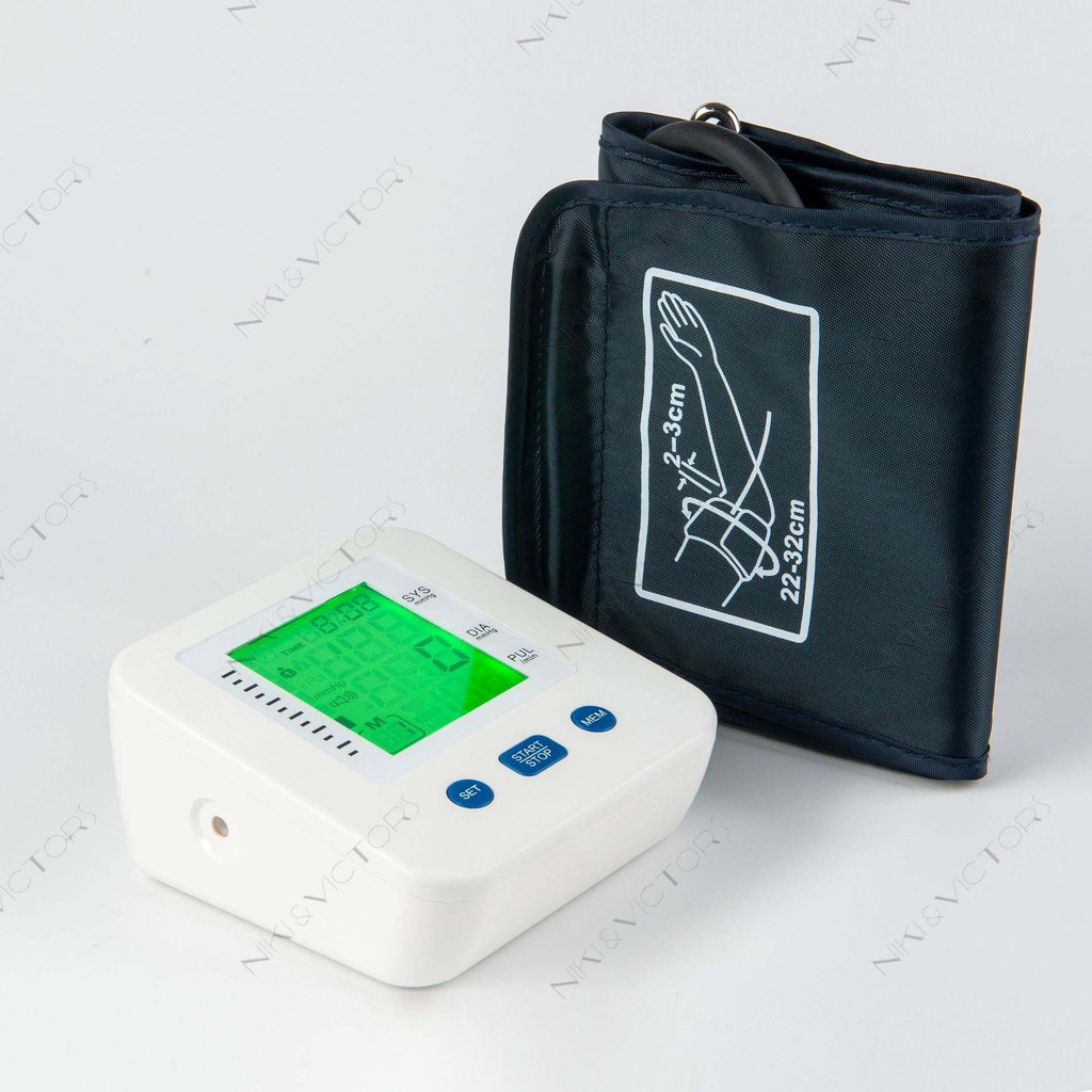 Máy Đo Huyết Áp Bắp Tay Điện Tử Thông Minh Electronic Blood Pressure Monitor