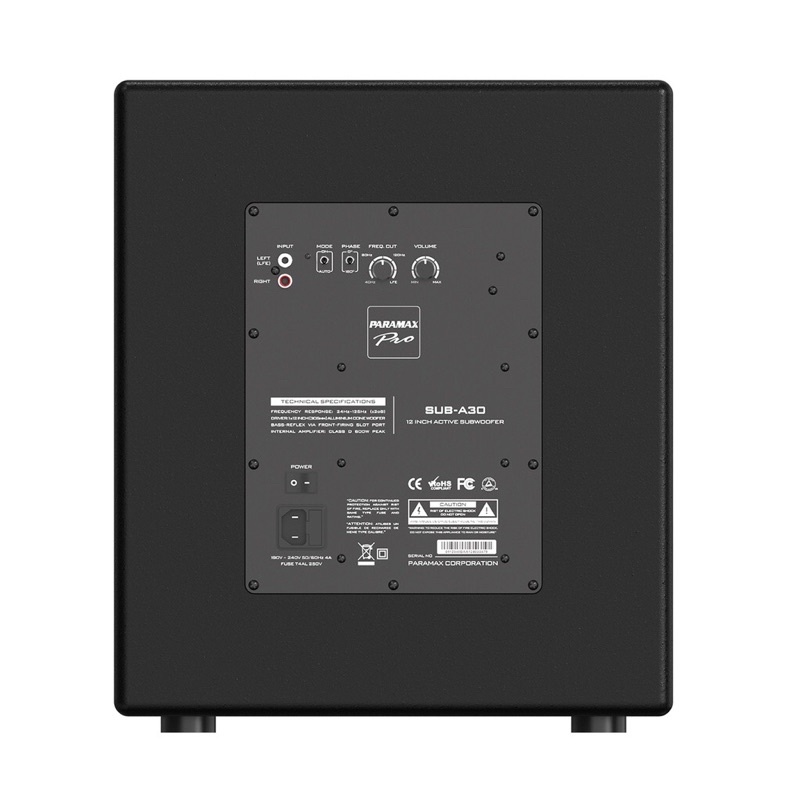 Loa sub điện Paramax pro A30 - Hàng chính Hãng - Gia Khang Shop