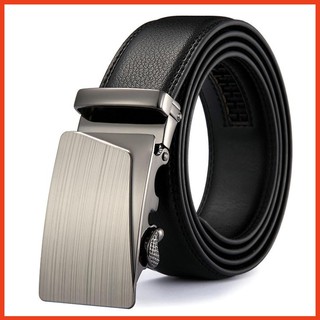 Thắt lưng nam da cao cấp, khóa tự động, thiết kế thời trang -loại chính hãng