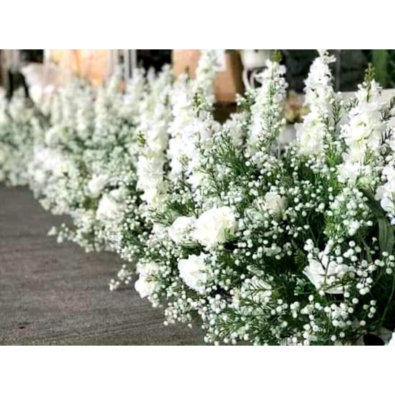 Cỏ điểm babi bông bi búp giúp điểm hoa thêm đẹp. Loại cỏ rời tính theo lạng | BigBuy360 - bigbuy360.vn