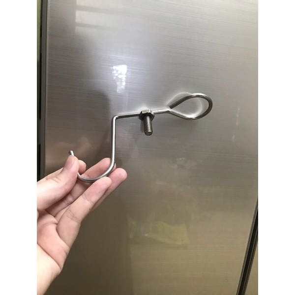 MÓC TREO GẬY, XÀO INOX NHÔM Ricky bird shop