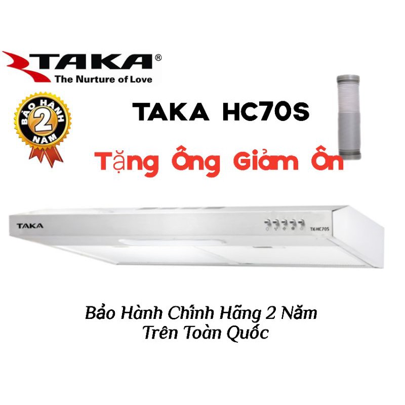 Máy Khử Mùi Siêu Mỏng Inox TAKA HC70S