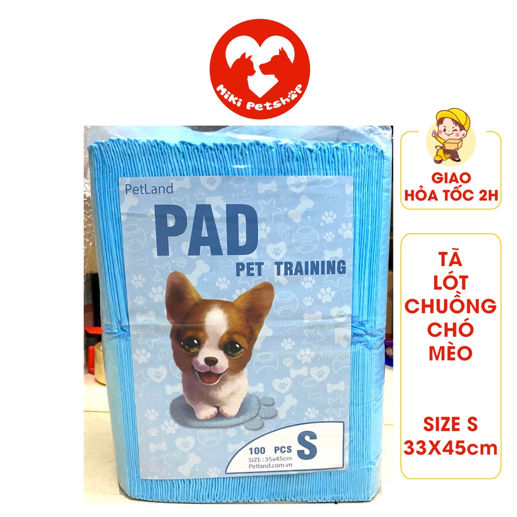 Combo 2 Miếng Tã Lót Chuồng Cho Chó Mèo Petland - Miki Petshop