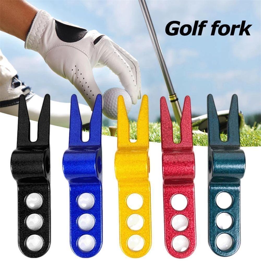 Nĩa Màu Xanh Lá Cây Đa Năng Hỗ Trợ Luyện Tập Đánh Golf