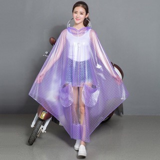 áo mưa chấm bị có kính có khẩu trang