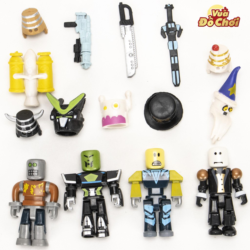 Bộ 4 Nhân Vật ROBLOX và Phụ Kiện Đi Kèm