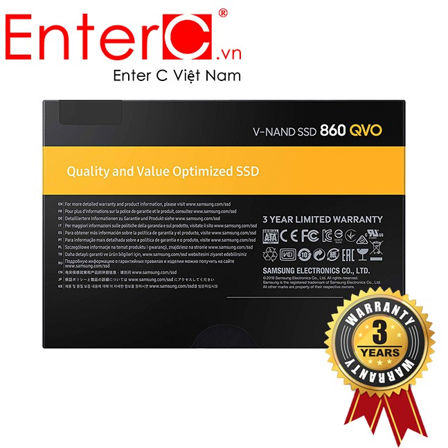 Ổ cứng SSD Samsung 860 Qvo 2TB và 1TB 2.5 Inch SATA III - 1/2TB | BigBuy360 - bigbuy360.vn