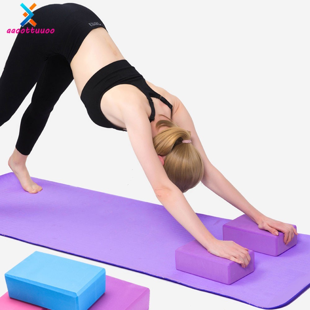 1 Khối Gạch Tập Yoga 180g Bằng Eva Chống Trượt