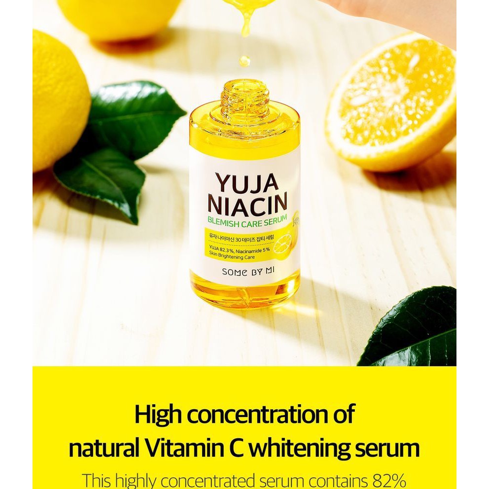 Serum Dưỡng Trắng Da Some By Mi Yuja Niacin Blemish Care Serum 50ML - 1989store Phân Phối Chính Hãng