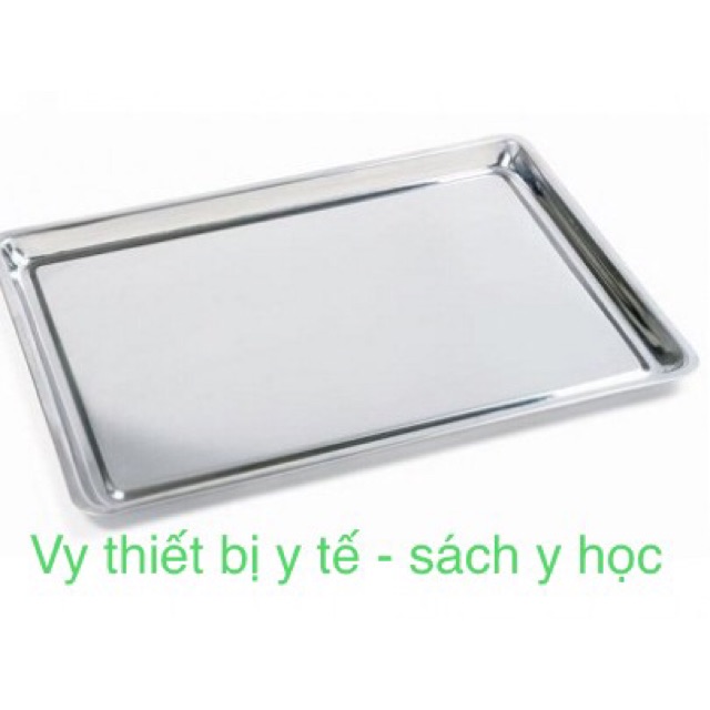 Khay Inox 32x22cm cao cấp