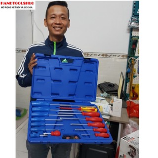 Bộ vít 14 cái hệ mét kingtony 35114mr