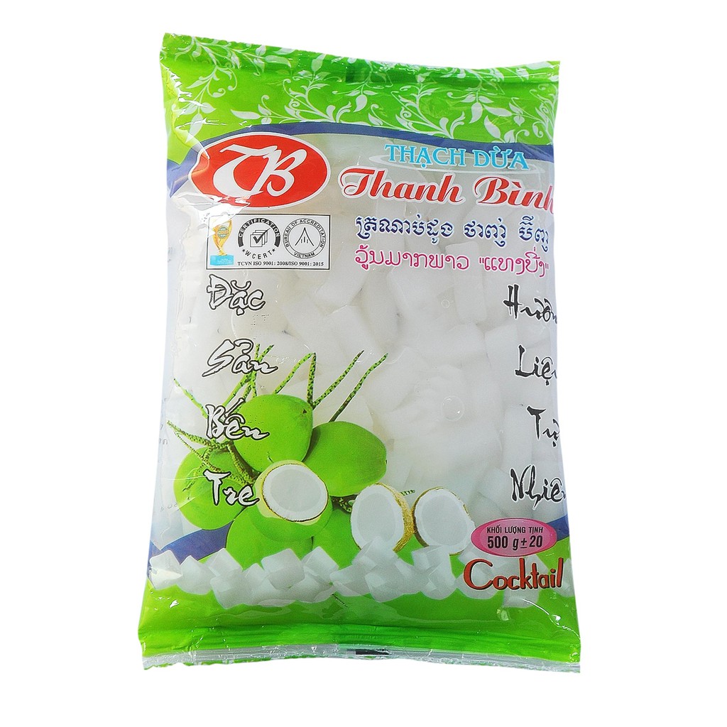 Thạch dừa Thanh Bình túi 500g