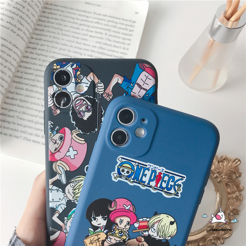 Ốp Lưng Phong Cách Anime One Piece Cho Oppo Reno4 A53 A33 2020 A92 A52 A72 A11K A31 A9 A5 2020 A71 A37 A12 A3S A5S A7 A12E A91 Reno3 F9 Pro F11 F11Pro A83 A57