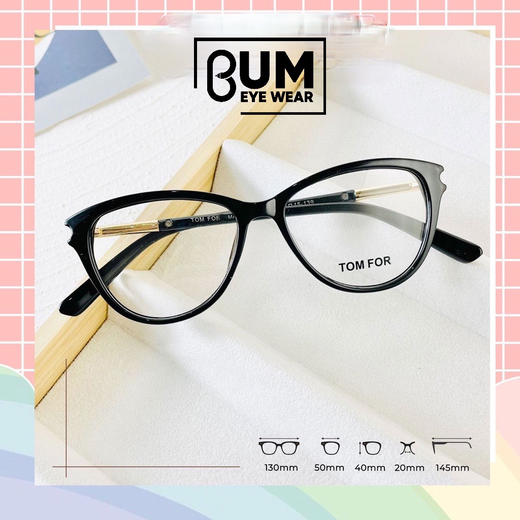 Kính gọng cận, dáng mắt mèo TF 📛📣HÀNG XỊN 💥GIÁ SẬP SÀN 📛📣 trở nên sang chảnh chỉ nhờ 1 gọng kính