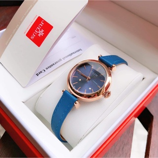 Đồng hồ nữ dây da Julius Ja-1018