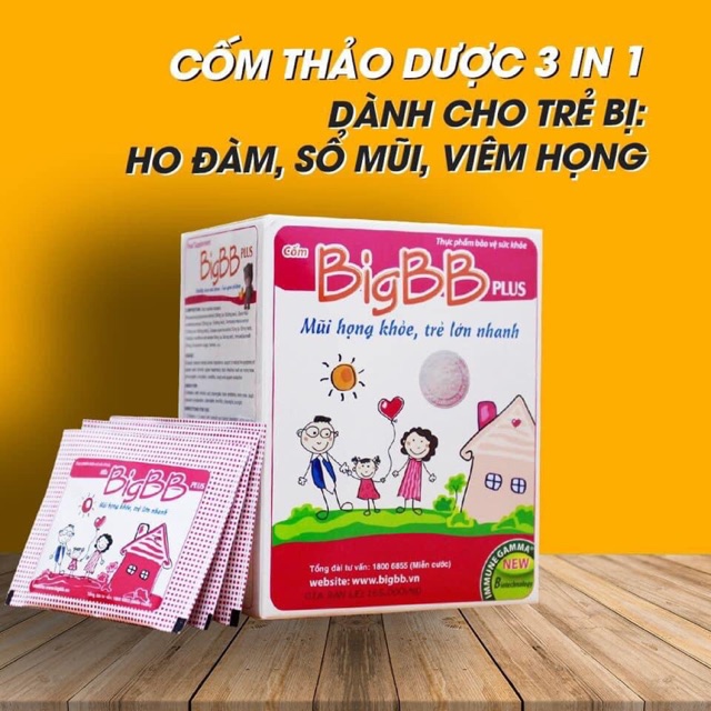 BigBB Plus- Mũi họng khoẻ,trẻ lớn nhanh