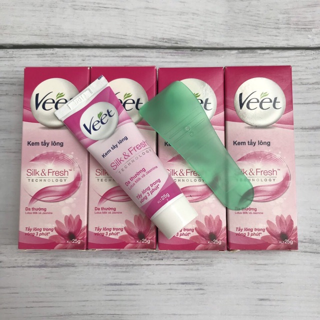 KEM TẨY LÔNG VEET DÀNH CHO DA THƯỜNG 25G-50G( hàng chính hãng phân phối bởi cty DKSH Việt Nam)