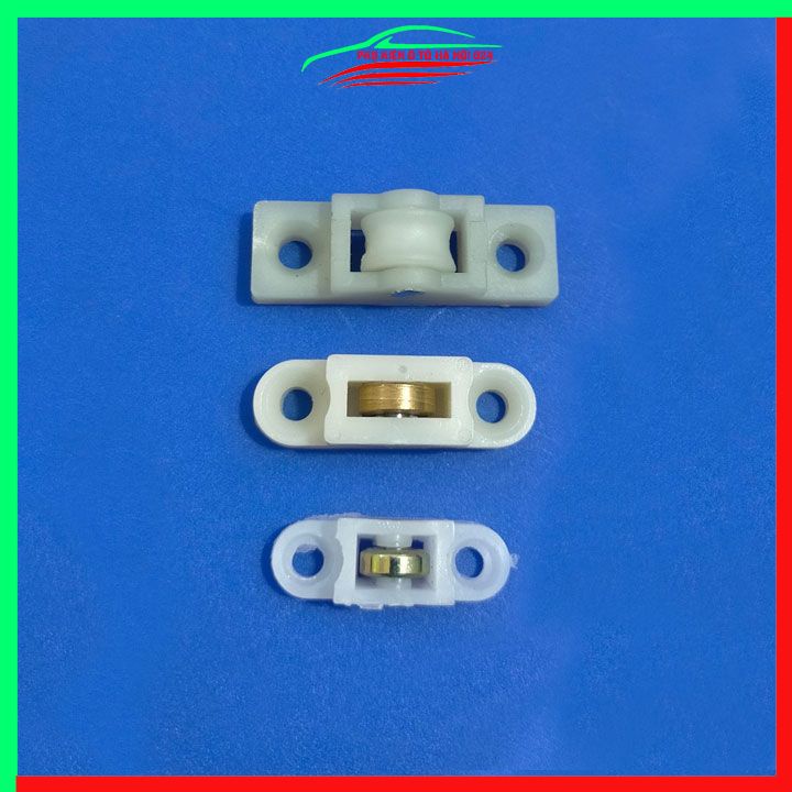 Con lăn ròng rọc bánh xe nhựa, đồng 1 bên cửa tủ trưng bày K12/1F1/1F2