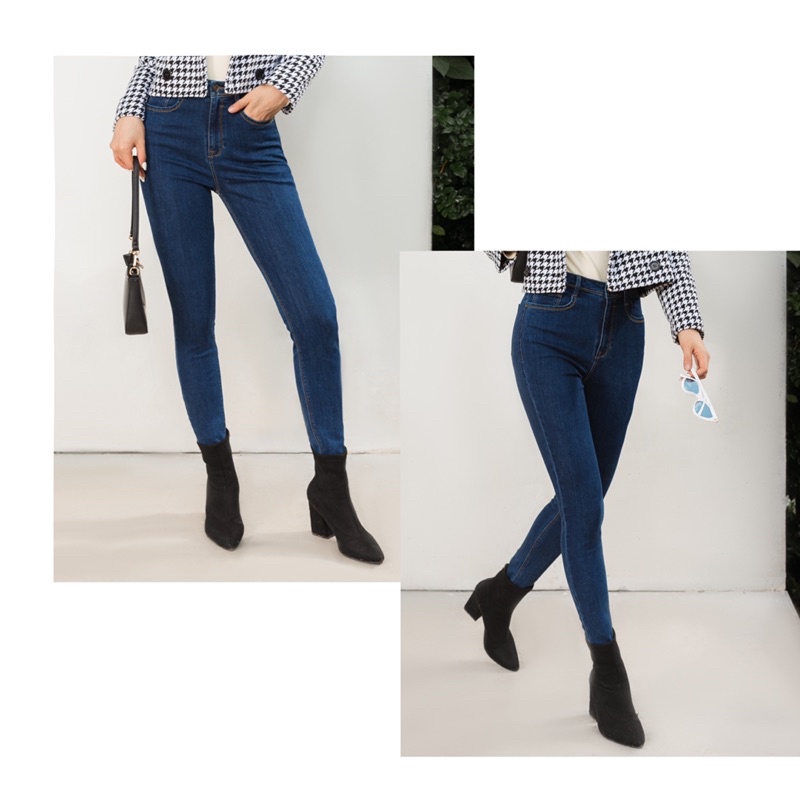 [Video] Quần jeans skinny phối chỉ trơn basic Aholic Q796 | BigBuy360 - bigbuy360.vn