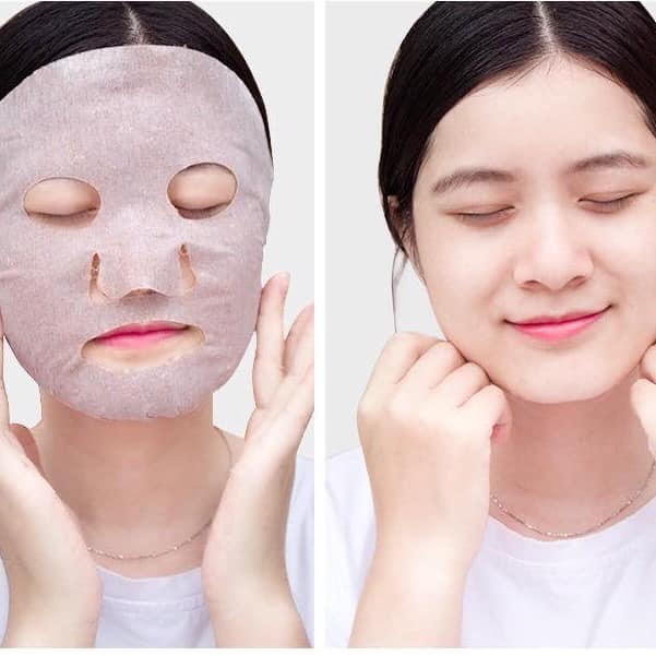 Mặt nạ miếng ngũ hoa, mầm rong biển