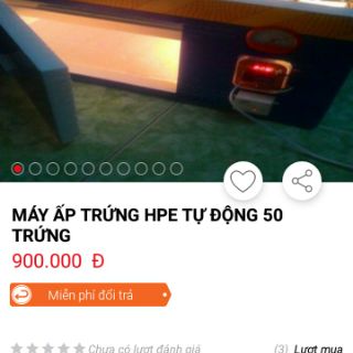 Đèn cấp nhiệt máy ấp trứng hpe