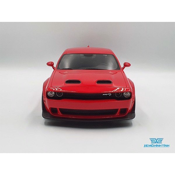 Xe Mô Hình Dodge Challenger SRT Super Stock Limited Editon 2019 1:18 GTSpirit ( Đỏ )