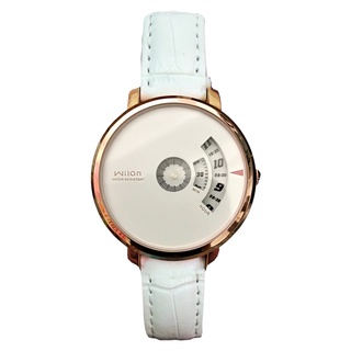 Đồng Hồ Nam Wilon 938G Dây Da (Có 3 Màu: Đen, Trắng, Trắng Mặt Vàng)