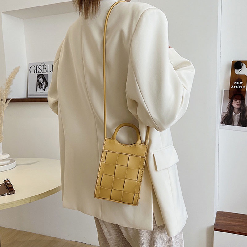 Túi đeo vai/ xách tay IELGY dệt tay cổ điển thời trang cho nữ