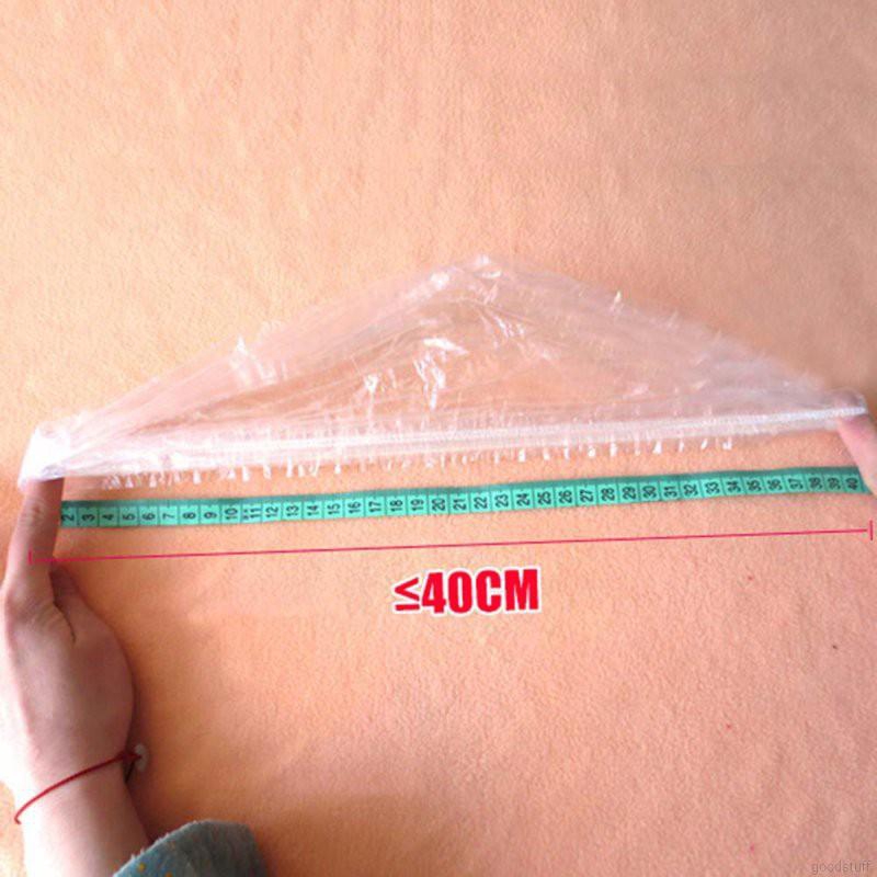 Set 100 mũ nylon trùm tóc cho nữ dùng khi tắm