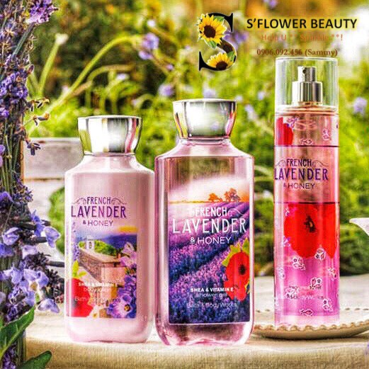 [Auth] Dòng Sản Phẩm Dưỡng Mịn Da Lưu Hương Toàn Thân Bath & Body Works - French Lavender Honey | BigBuy360 - bigbuy360.vn