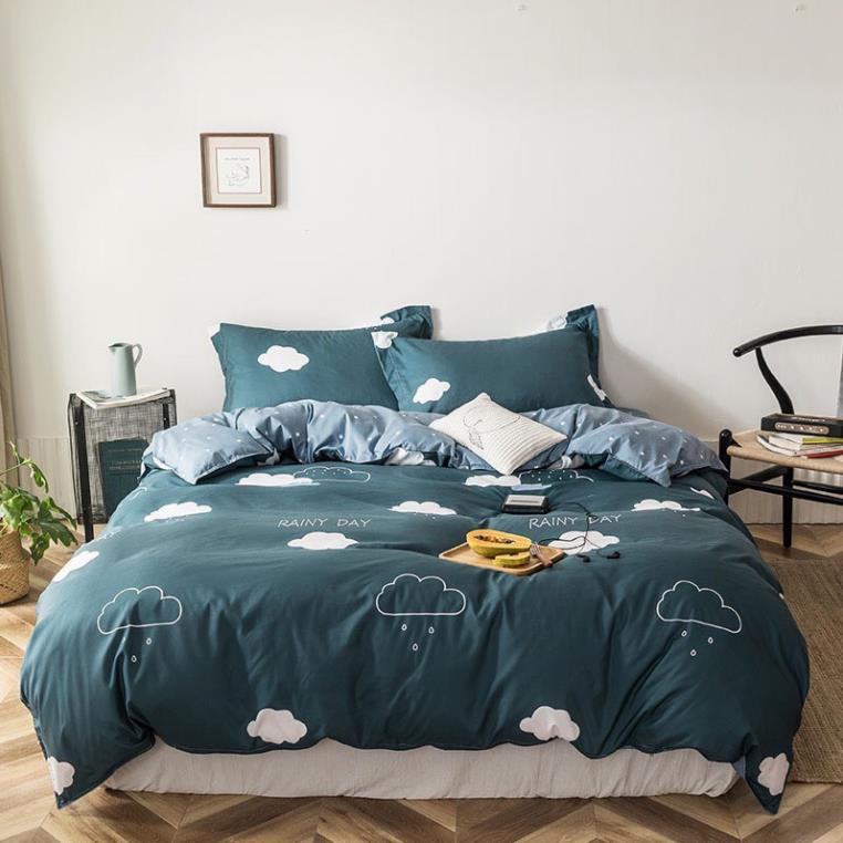 Set 5 món chăn ga cotton poly