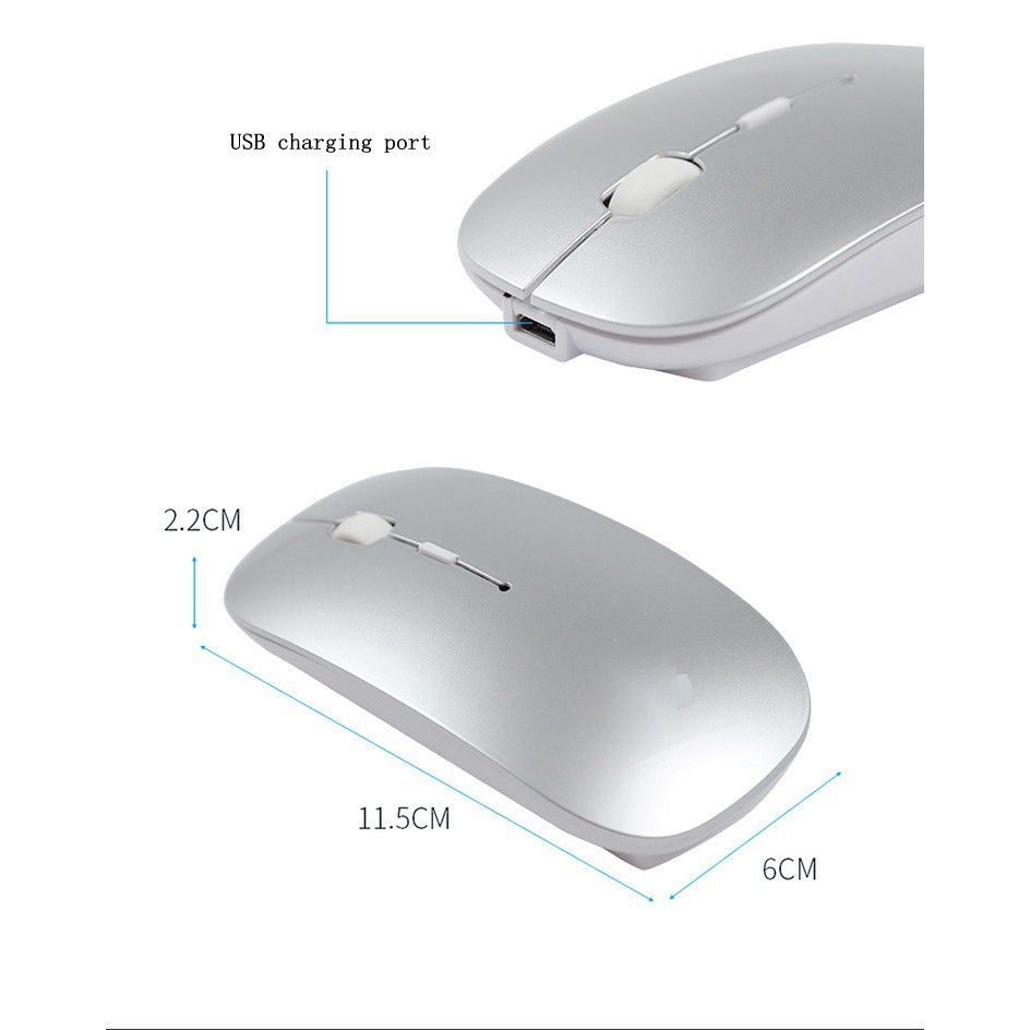 Chuột Bluetooth ko dây Tương Thích Với Táo laptop táo/tablet táo/Mobile phone Và Chuột Máy Tính