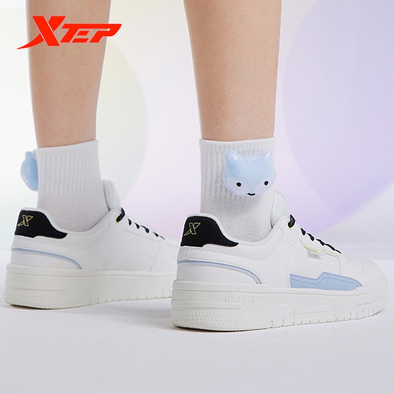 Giày thể thao nữ Xtep màu trắng năng động thời trang