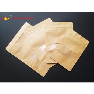 Túi giấy zipper đáy đứng