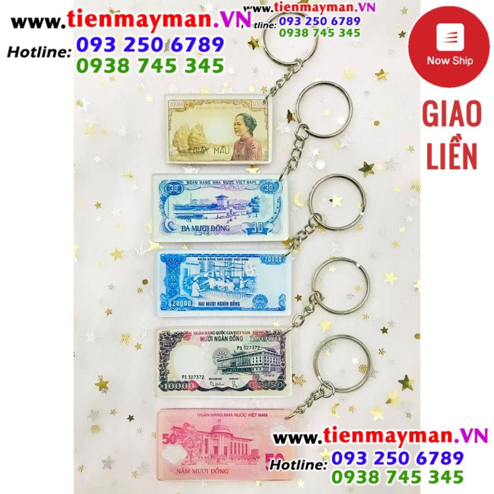 [shopee trợ giá] (SET 5) 05 cái Móc Khóa Hình Tiền Cổ Việt Nam qua các thời kỳ - gồm các mẫu trong hình (1)