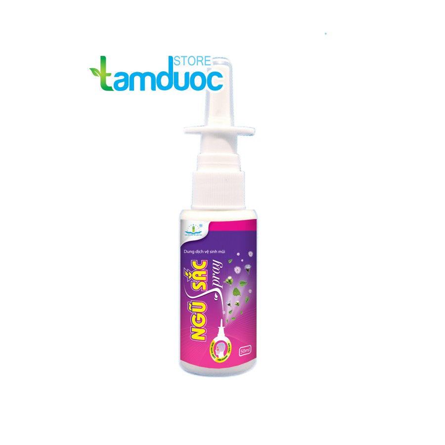 Dung Dịch Vệ Sinh Mũi Ngũ sắc Spray (50ml) Hỗ Trợ Viêm Xoang Viêm Mũi Dị Ứng | Thế Giới Skin Care